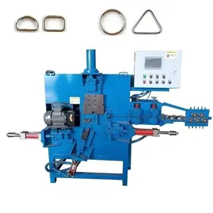 metal steel iron wire belt buckle shoe strapping clip Buckle Making bending Machine Automatic CNC