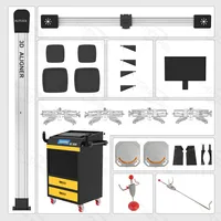 Autool Xc505 Outil de réparation automobile à quatre roues 3D de haute précision pour voiture 4S Shop Comprend l'alignement des pneus et l'équilibreuse de roues
