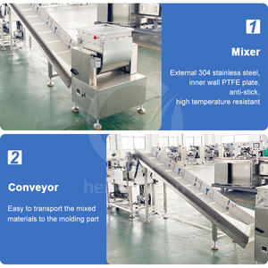 Línea de producción de barras de caramelo OCEAN, máquina de fabricación de barras de muesli de granola pequeña, máquina extrusora de barras de proteína - Product Image 4