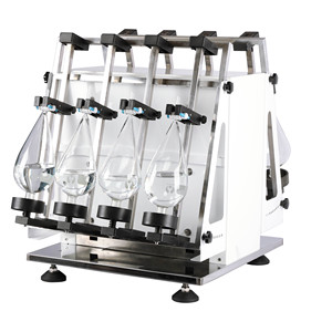 Agitateur vertical de laboratoire en acier inoxydable 220V pour séparation alimentaire avec entonnoir, personnalisable OEM - Product Image 4