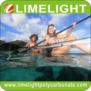 Kayak Transparente, Canoa de Cristal con Fondo Visible, Bote de Remo de Policarbonato - Product Image 3