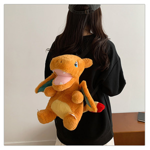<span class=keywords><strong>Mochila</strong></span>/Bolso Bandolera Tridimensional de Pokémon Charizard, Linda para Niñas, Regalo para Padres e Hijos - Product Image 4
