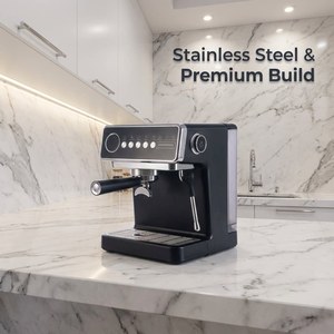 Machine à expresso semi-automatique intelligente <span class=keywords><strong>de</strong></span> haute qualité, multifonctionnelle, pour usage commercial, cafetière <span class=keywords><strong>italienne</strong></span>, système <span class=keywords><strong>de</strong></span> brassage 15 bars, pour voiture et camping-car - Product Image 3