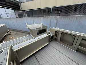 <span class=keywords><strong>Barco</strong></span> de Pesca Profisher de <span class=keywords><strong>6m</strong></span> a Precio Económico, Motor Fuera de Borda de 175HP, Cabina Abierta, Embarcación de Aluminio Soldado, en Venta - Product Image 6