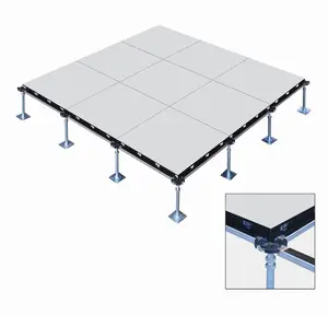 kehua 600x600 data center calcium sulphate raised floor tiles panels system