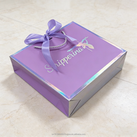 Sacs cadeaux en papier personnalisés en gros avec poignée en ruban pour vêtements, chaussures, lingerie avec votre logo