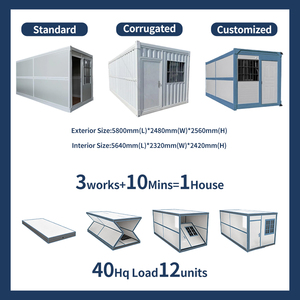 Casa Contenedor Plegable SUNRISE Z, Edificio de Oficinas Prefabricado, Mini Casa de 15 Metros Cuadrados, Impermeable - Product Image 6