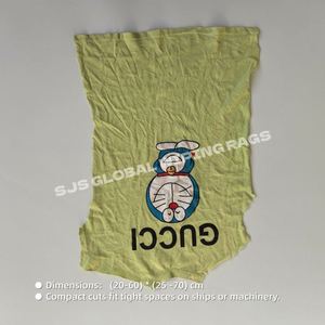 Trapos de Algodón de Colores para Limpieza Industrial, Paños de Limpieza para Mantenimiento General de Maquinaria de Taller - Product Image 3