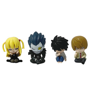 <span class=keywords><strong>Juego</strong></span> de 4 figuras de anime de PVC de 4 cm de tamaño mini de Death Note: Ryuk durmiendo y Light Yagami, juguetes premio para <span class=keywords><strong>juego</strong></span> de caja de huevos Gachapon - Product Image 1