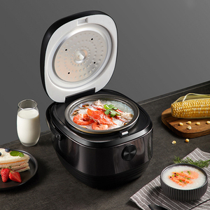 Cuisinière à riz électrique grande capacité 5L, multifonction intelligente, en acier inoxydable, automatique, antiadhésive, numérique, pour usage commercial - Product Image 4