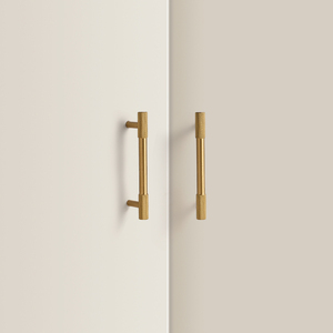 Deluxe Solid <strong>Brass</strong> Brushed Knurled Cabinet <strong>Knobs</strong> - Multi-size Furniture <strong>Door</strong> Handles for Kitchen Bathroom Bedroom Living Room - Product Image 6