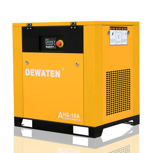 10 حصان 7.5KW V 60Hz 3 Phase تردد متغير السرعة ضاغط هواء دوار برغي 39cfm ضغط psi نظام ضغط الهواء المضغوط - Product Image 5