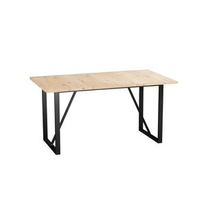 Solid Pine Wood <b>Table</b> Top 31.5 X 20.9 In Rectangular For Dining <b>Tables</b> Modern Minimalist Design Home Furniture - Product Image 1