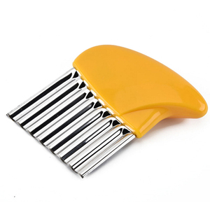 Stainless Steel Wavy Crinkle Vegetable <strong>Potato</strong> <strong>Chopper</strong> Slicer - Product Image 4