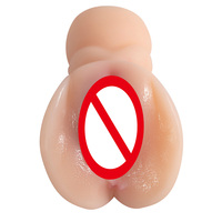 Tragbarer männlicher Masturbator, Taschenmuschi, manueller Stroker-Cup, kompakte Reisegröße, realistisches künstliches Vagina-Spielzeug für Männer, Erwachsene