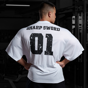 T-shirt de sport à manches courtes LS1524, été, séchage rapide, entraînement, manches courtes - Product Image 4