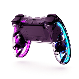   Controlador de Juegos para <span class=keywords><strong>Switch</strong></span>, Móvil y PC, Ajuste de Velocidad Turbo, RGB Neón, Inalámbrico - Product Image 5