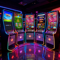 QIQU USA Vente en gros de bornes d'arcade vidéo en métal, modèle Fusion 1 2 3 4 5 6 Link Plus, pour borne de paiement ATM