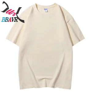 T-shirts pour hommes en jersey de coton 100% uni 230 g/m², col rond, t-shirts en coton pour hommes, été - Product Image 5