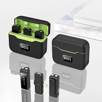 Microphone Lavalier Sans Fil K41 avec Réduction de Bruit IA - Vert