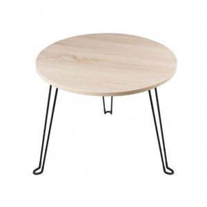 Cheap Portable Modern Metal Wire Frame Round <b>Adjustable</b> <b>Height</b> European Style Coffee <b>Table</b> for Home Office Living Room - Product Image 2