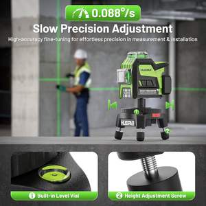 Adaptateur de niveau <span class=keywords><strong>laser</strong></span> <span class=keywords><strong>Huepar</strong></span>, base rotative à 360 degrés pour trépied de niveau <span class=keywords><strong>laser</strong></span>, horizontal D01, micro-réglage, réglage fin, pivotant - Product Image 5