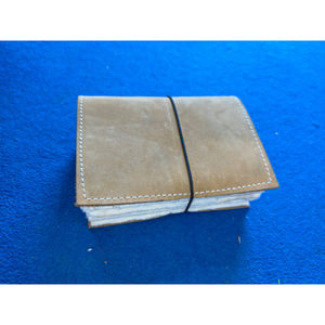 Diario de Cuero Genuino Clásico Hecho a Mano con Papeles Vintage, Última Colección para la Escuela y Viajes, Diario de Regalo - Product Image 1