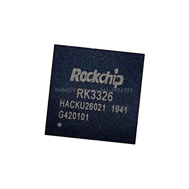 Original RK3326 ROCKCHIP 3326 BGA-418 Quad-core Cortex-A35 up to 1.5GHz Mali-G31MP2 GPU 32bits IC Chip