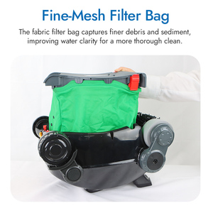 Limpiador Robótico Inalámbrico Inteligente de Alta Calidad <span class=keywords><strong>para</strong></span> <span class=keywords><strong>Piscinas</strong></span>, Ecológico, con Fuerte Succión, Robot Portátil <span class=keywords><strong>para</strong></span> el Fondo de la Piscina - Product Image 4