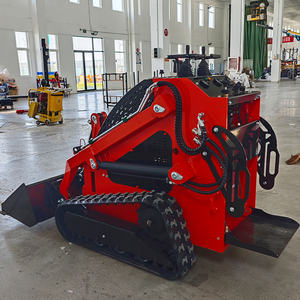 Pengiriman Gratis Murah Mesin EPA Baru Mini Skid Steer <span class=keywords><strong>Loader</strong></span> dengan Pompa Hidrolik dan Track untuk Dijual - Product Image 1