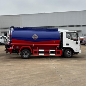รถบรรทุกน้ำมันดีเซล FOTON 4x2 8000 ลิตร พร้อมปั๊มและถังหลายช่องสำหรับเติมน้ำมัน จากโรงงานผู้ผลิต - Product Image 5