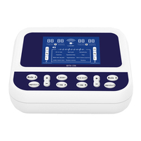 Masseur électrique portable QIAOXIN QX-236 pour le dos/les épaules/le cou, 3 canaux, soulagement de la douleur, 12 modes, 38 niveaux d'intensité, chauffage