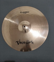 Ensemble de cymbales de pratique en alliage de bronze Vansir B10, fabriquées à la main, pour une performance professionnelle