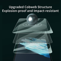 Protector de Pantalla de Hidrogel Transparente de Cobertura Total, Membrana Protectora de Pantalla Irrompible para Samsung Galaxy Z Flip 3