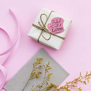 Pegatinas Adhesivas con Formas, Paquete de Etiquetas de Agradecimiento con Dibujos Animados, Etiquetas de Envío, Decoración para Cajas de Regalo, Personalizables - Product Image 5