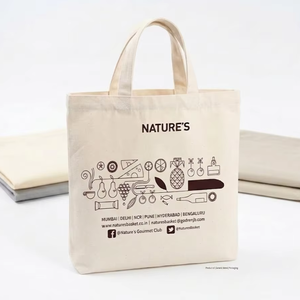 Sacs en coton réutilisables, écologiques, lavables, pour les courses, l'emballage de détail et l'usage quotidien - Product Image 1