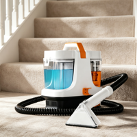Aspirateur portable pour tissus d'ameublement 500W, moteur puissant, forte aspiration, nettoyeur de taches pour tapis, tissus, canapé, siège de voiture, maison
