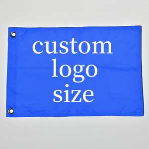 Bandiere Personalizzate 3x5 Piedi (150x90 cm) per Competizioni, Bandiere Promozionali Personalizzate in Tessuto Bianco per Sublimazione, Bandiere Bifacciali - Product Image 2