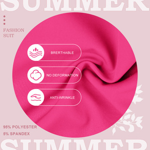 Women's Scrub Suit Split Set Moisture Wicking Woven Fabric Hospital Uniforms S XXL - Product Image 2