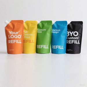 Sachets refermables personnalisés imprimés pour snacks, bonbons, gommes, chips – Emballage PE résistant à l'humidité avec impression hélio - Product Image 4