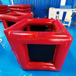 Playground durable paintball wall Juego Inflables battle field equipment inflatable paintball bunkers arena