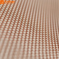 Tôle perforée en cuivre rouge, épaisseur 1 mm 2 mm, panneau métallique à trous perforés pour présentoir de salle d'exposition et séparateur de pièce