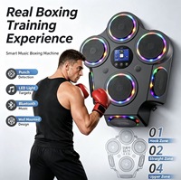 Cible murale de boxe numérique intelligente avec musique pour l'entraînement à la concentration et à l'agilité |   Machine de boxe musicale