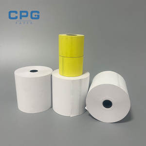 Distributeur de papier Thermoscript, vente en gros personnalisée, papier pour caisses enregistreuses POS/ATM, papier thermique pour tickets 80 mm 57 mm - Product Image 1