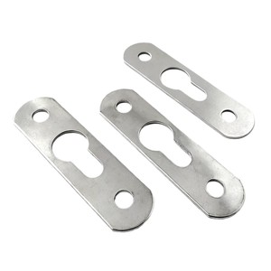 Silver Flat Concealed Hanging Plate 44.2mm X 12mm Stainless Steel Photo <b>Frame</b> Mirror Fixing Hardware Accessory - Product Image 5
