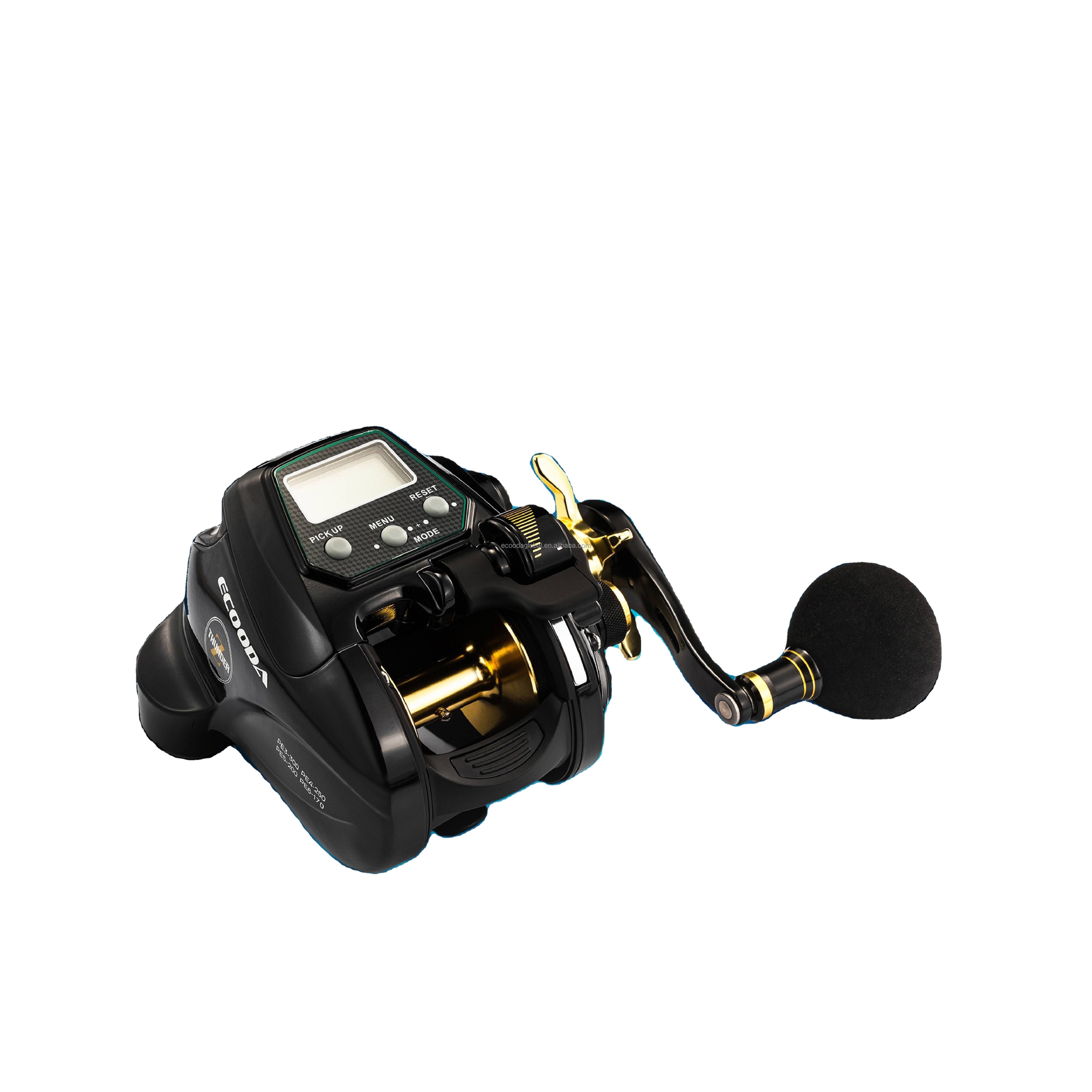 ECOODA EZH 3000 Size Electric Fishing Reel Saltwater Big Drag Power  Electric Hose Reel 12V DC Jigging Reel| Alibaba.com