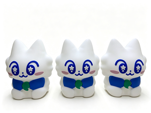 Veilleuse en silicone en forme de chat de dessin animé, lampe LED rechargeable à commande tactile, veilleuse de chevet en silicone souple pour enfants, décoration de chambre - Product Image 4