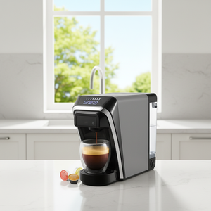 <span class=keywords><strong>Cafetera</strong></span> Eléctrica Portátil 3 en 1 <span class=keywords><strong>con</strong></span> Espumador de Leche Automático, <span class=keywords><strong>Compatible</strong></span> <span class=keywords><strong>con</strong></span> <span class=keywords><strong>Dolce</strong></span> <span class=keywords><strong>Gusto</strong></span>, para Café Molido y Latte - Product Image 6