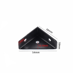 Wholesale Heavy Duty <strong>TV</strong> <strong>Bracket</strong> Iron Metal Wall Floating Shelf Support Triangle <strong>Corner</strong> <strong>Bracket</strong> - Product Image 3