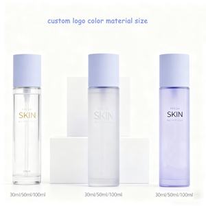 ขวดบรรจุภัณฑ์เครื่องสำอางทรงกลมสีชมพูแบบหรูหรา ขนาด 30 กรัม 50 กรัม 80 กรัม 40 มล. 100 มล. 120 มล. สำหรับโลชั่น ครีม หรือสเปรย์ พร้อมหัวปั๊ม - Product Image 3